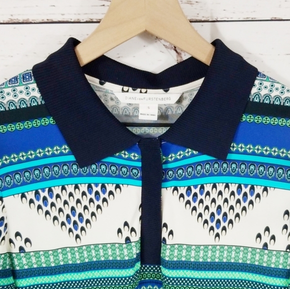 Diane Von Furstenberg | Kassie Polo Dress - Picture 3 of 7